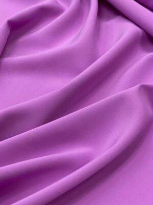 Шифон гладкий стрейчовий сіреневого кольору