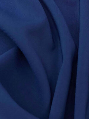 Шифон гладкий стрейчовий синього кольору