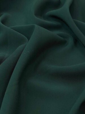 Шифон гладкий стрейчовий темно-зеленого кольору