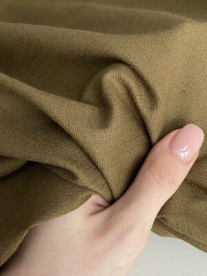 Льон оливково-коричневий