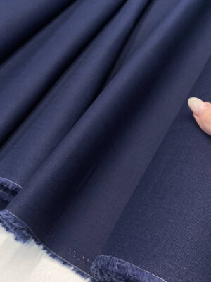Льон стрейчовий темно-синій