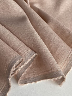 Льон кремовий світлий беж