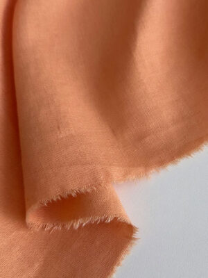 Льон ніжного персикового тону