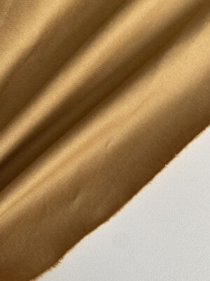 Костюмний фактурний котон карамельно-рижого кольору кемел