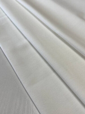 Котон-поплін смісовий білого кольору