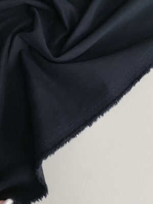 Котон щільний синьо-чорний з відтінком морськоі хвилі Італія