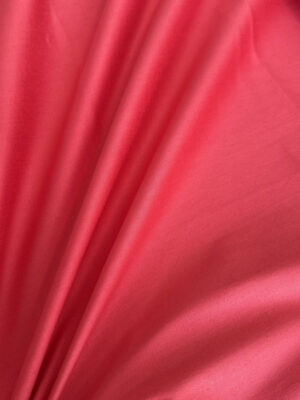 Котон-сатин червоно-коралового відтінку